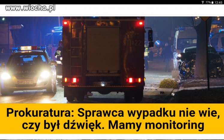 Na pewno z monitoringu da się ustalić