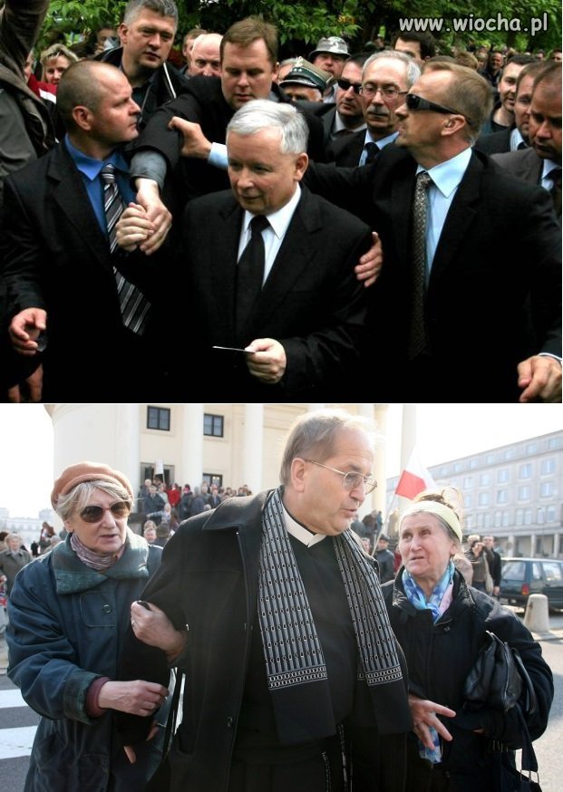 Jaki przywódca taka ochrona...