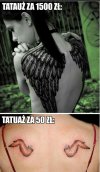 Nie oszczędzaj nigdy na tatuazu