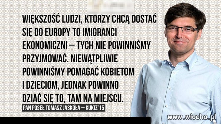 Bo paszporty tracą, a iphony mają przy sobie...