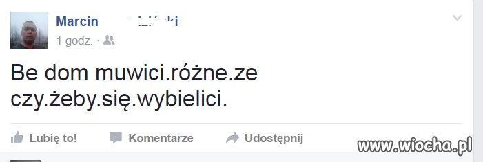 Polska jenzyka trudna dla niego