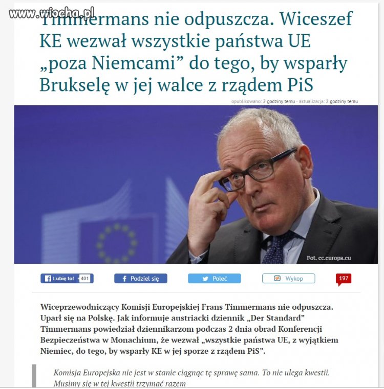Znowu odleciał