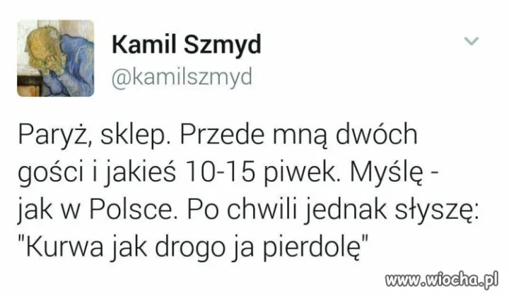 Paryż, sklep.