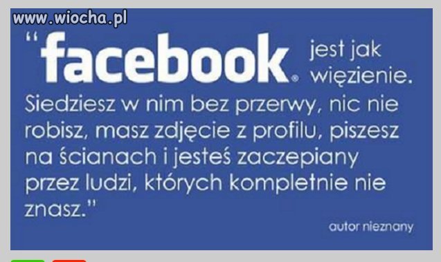 Facebook to zło