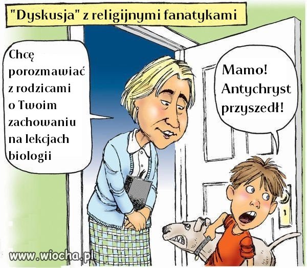 "Dyskusja" z fanatykami 