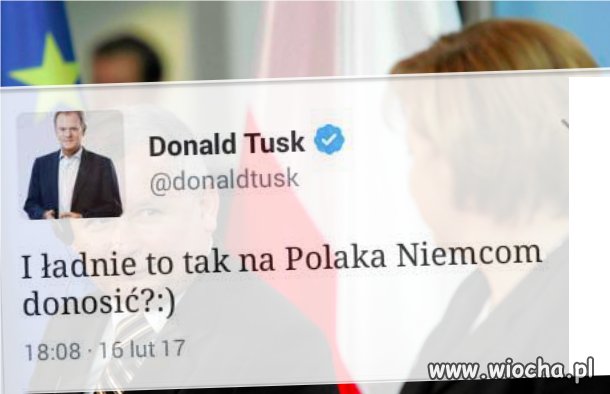 Tusk odpowiada na słowa Kaczyńskiego do Merkel