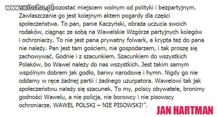 Wawel to nie Mekka