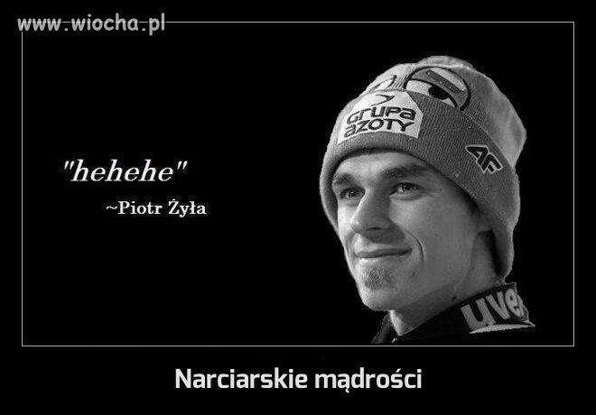 Narciarskie mądrości