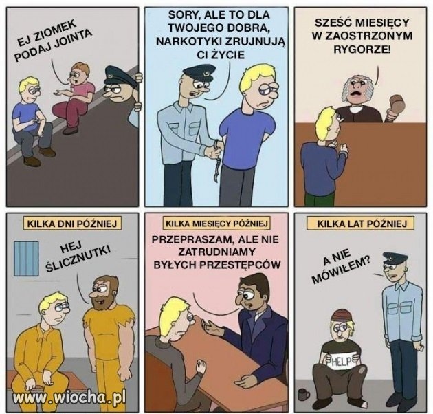 Narkotyki zrujnują Ci życie