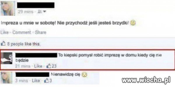 Głupio napisała