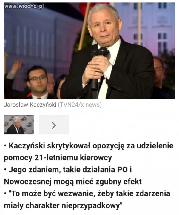 Jarosław, gdyby tylko mógł 