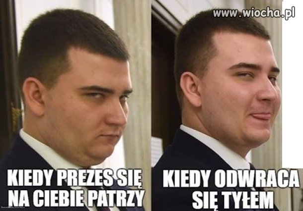 Kiedy prezes się odwraca