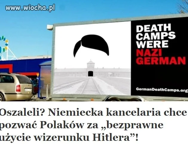 Przecież to naziści mają prawa do wizerunku 
