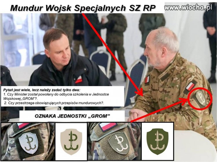 Żołnierz rezerwy, nie może nosić munduru polowego