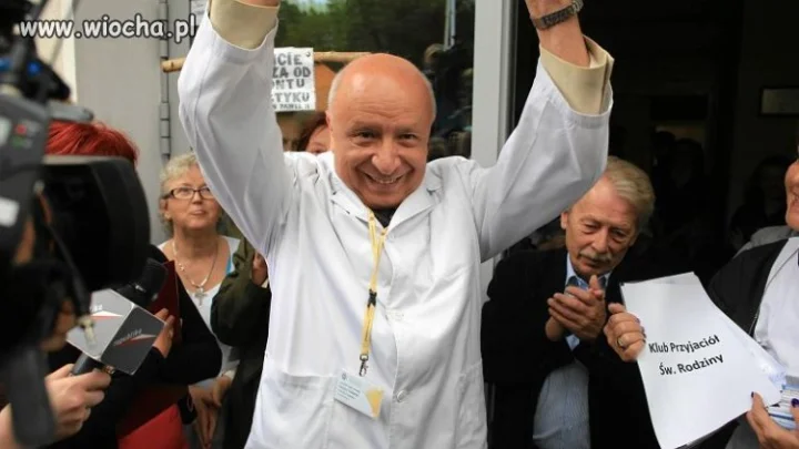 Prof. Chazan odmówił aborcji.