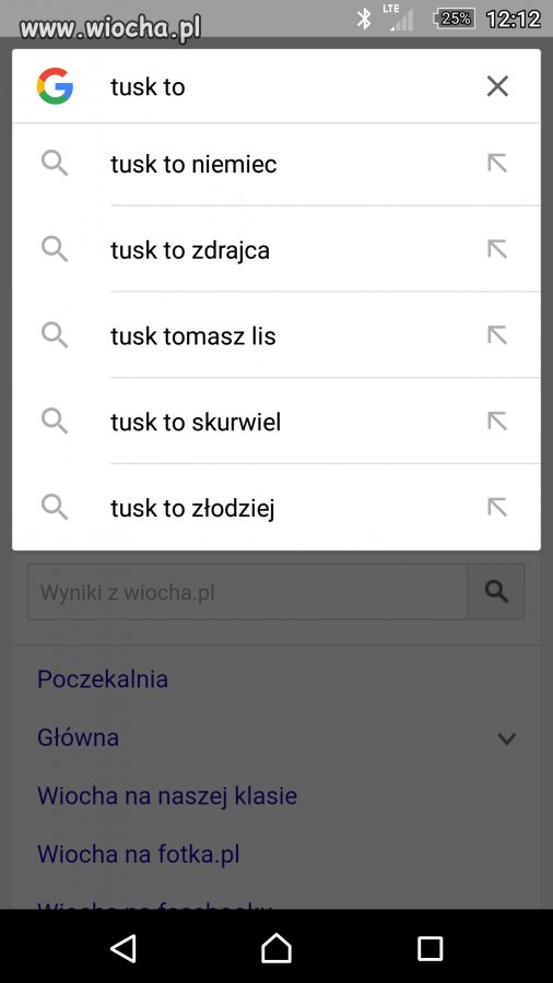 Tusk to 