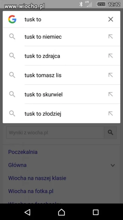 Tusk to 