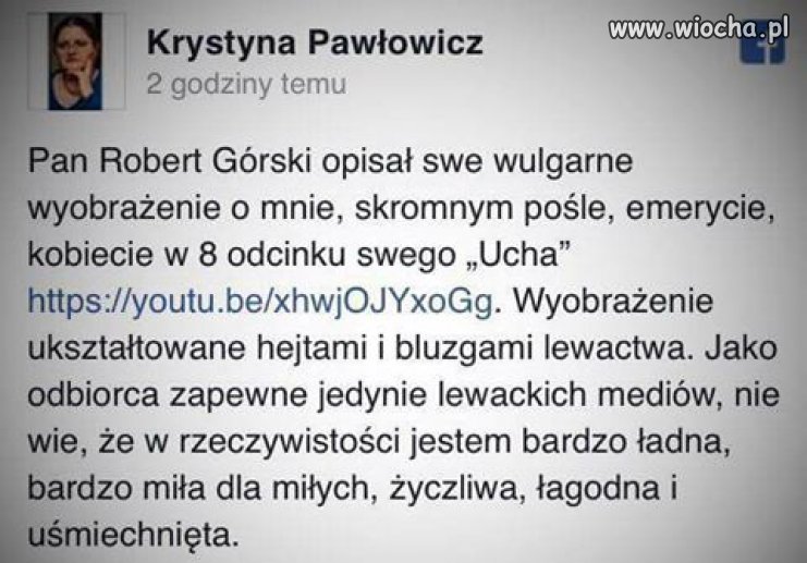 W rzeczywistości jest bardzo ładna...