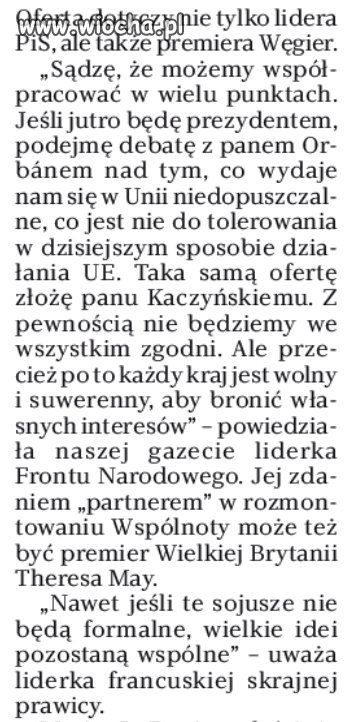 Propaganda robi z tego demontaż UE