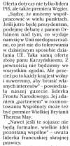 Propaganda robi z tego demontaż UE