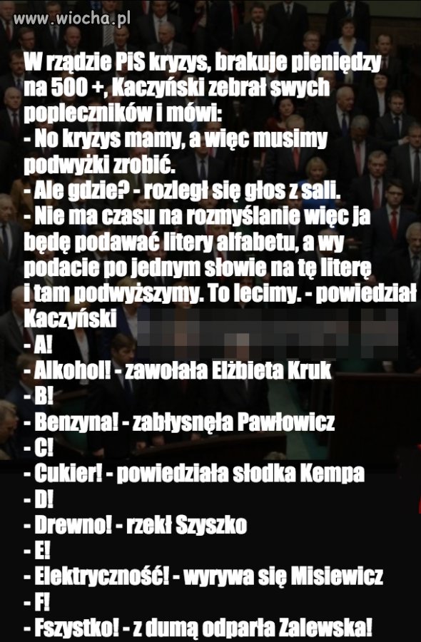 No i nie ma co dywagować