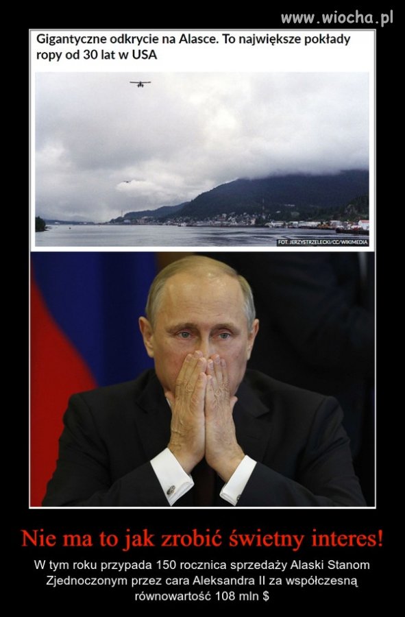 Ruski płakał jak... Wróć... wtedy się cieszył.