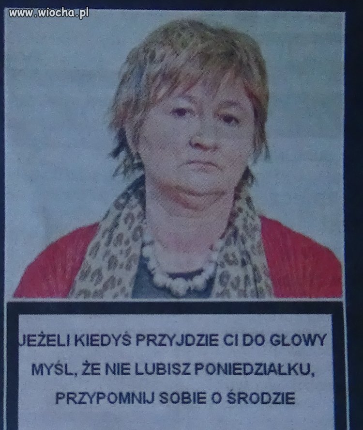 Poniedziałek...