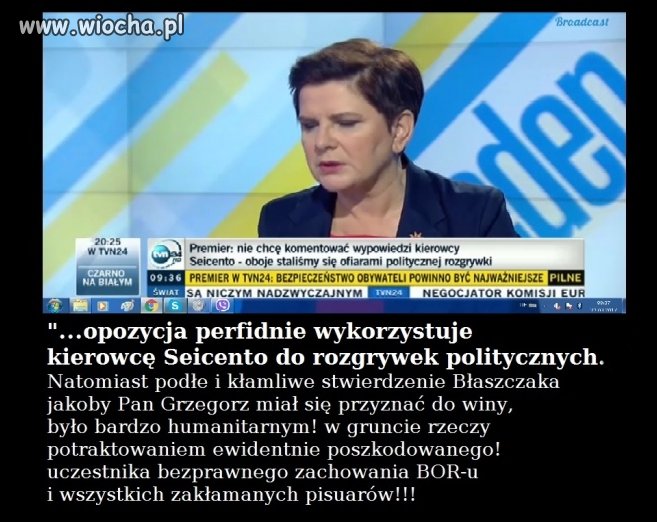 Ciekawe czy już odszkodowanie