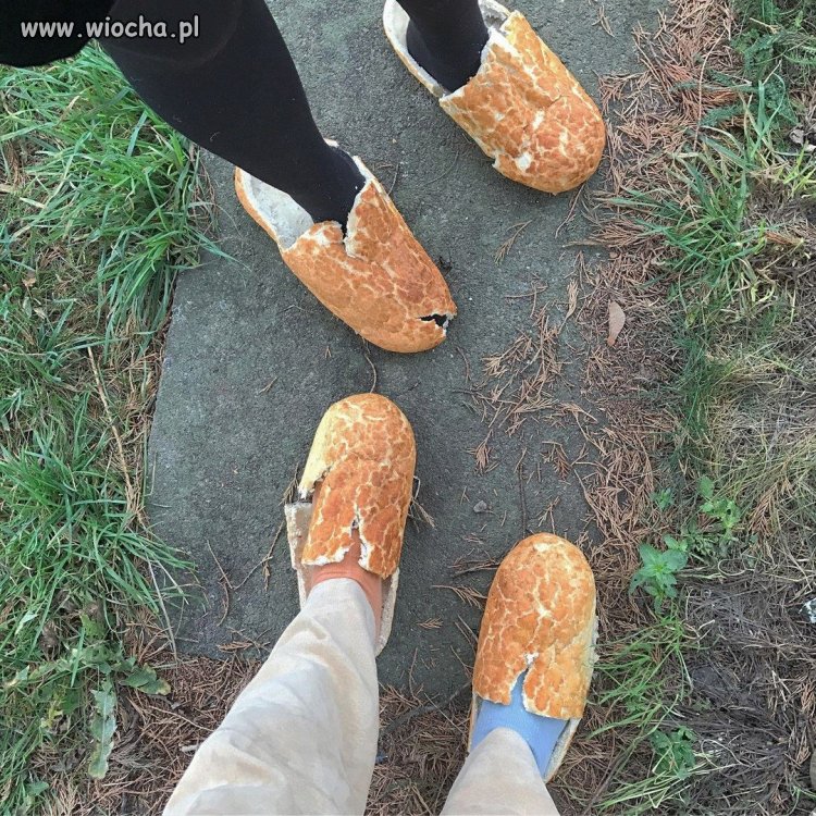 Buty z chleba