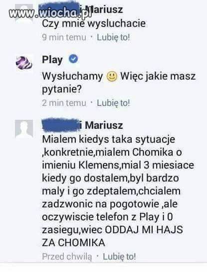 Problem z Siecią Play