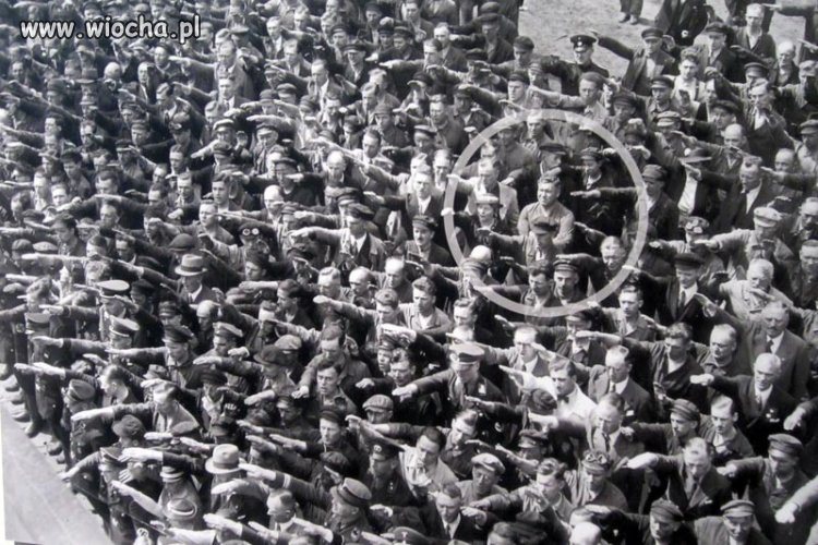 Znalazłem mitycznego niemca wokół nazistów