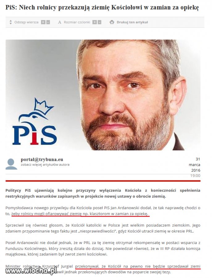 Co oni mają w tych głowach?