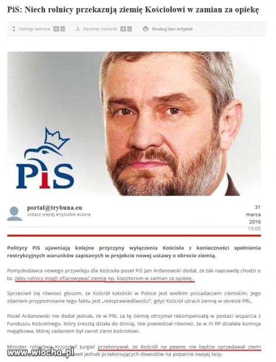 Co oni mają w tych głowach?