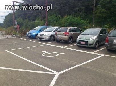 Na pewnym parkingu