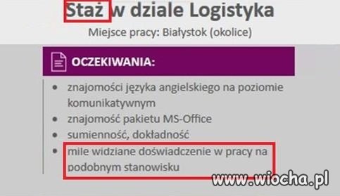 Staż