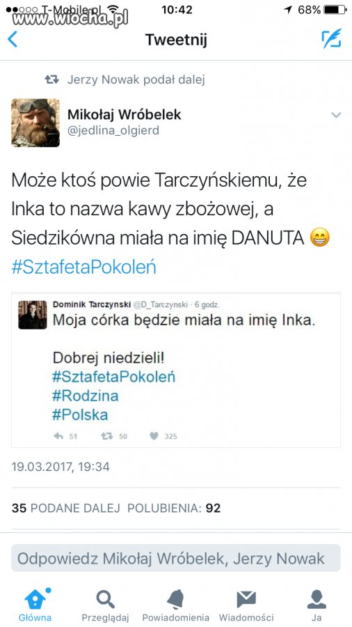 Mógł dać naimie np. Voseba 