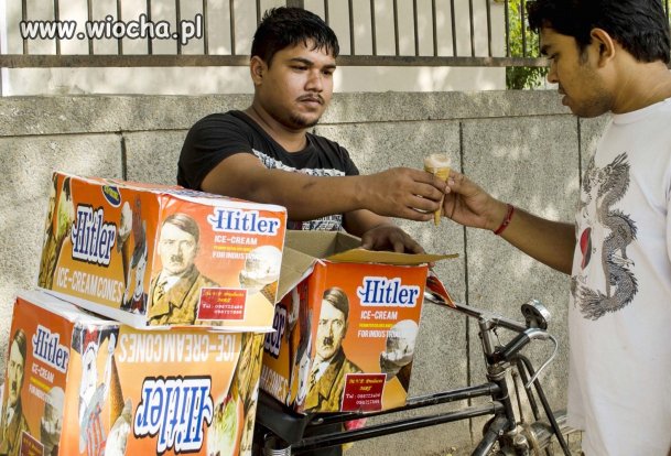 Hitler robi teraz lody
