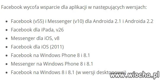Wiocha dla Zuckerberga