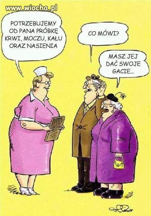 Przychodzi baba do lekarza...