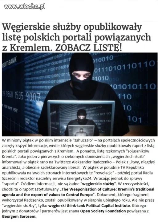 "Węgierskie służby" George'a S.