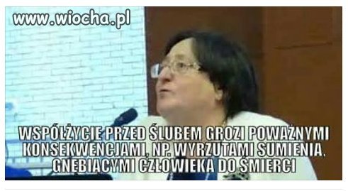 Z obcą kobitą to rozumiem