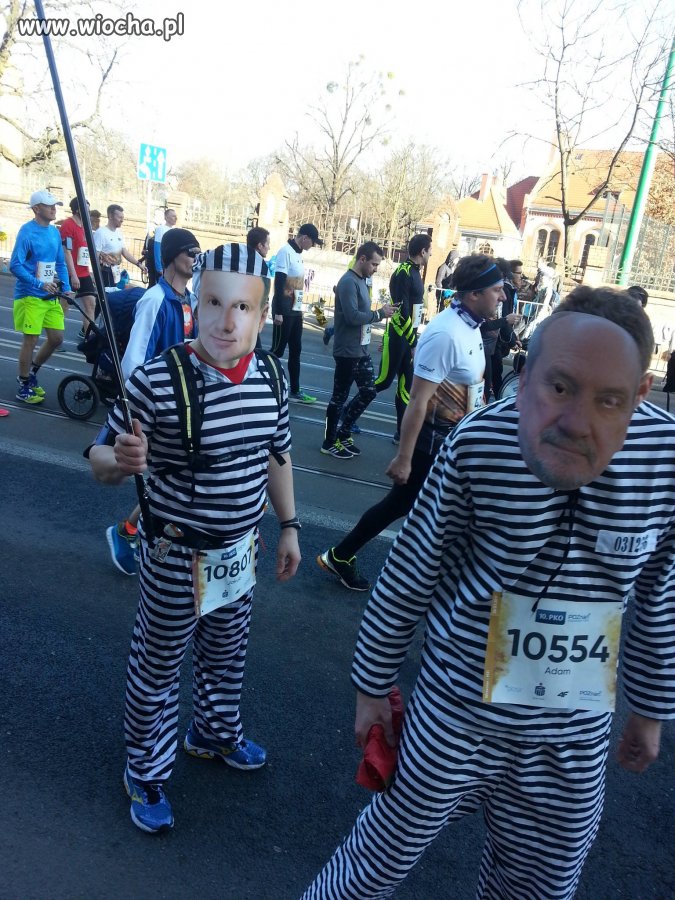 Takie tam na maratonie