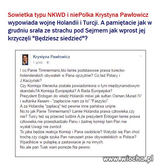 Krystyna jak napisze to napisze 