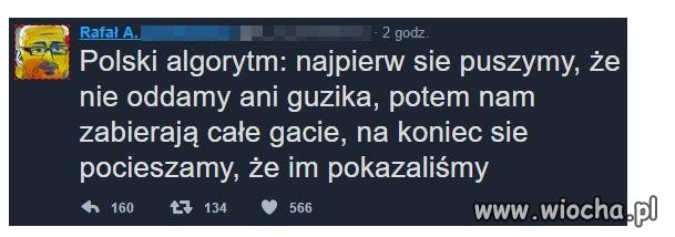 Nawet dotychczasowi pociskacze propisowskie