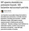 A tym czasem w pisowskim bizancjum 