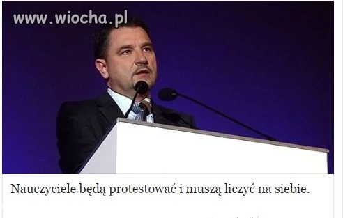 I to mówi ponoć szef