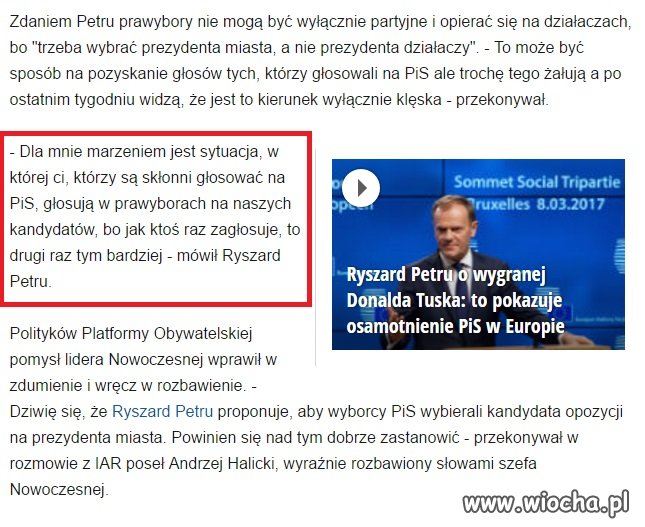 O czym marzy lider Nowoczesnej?