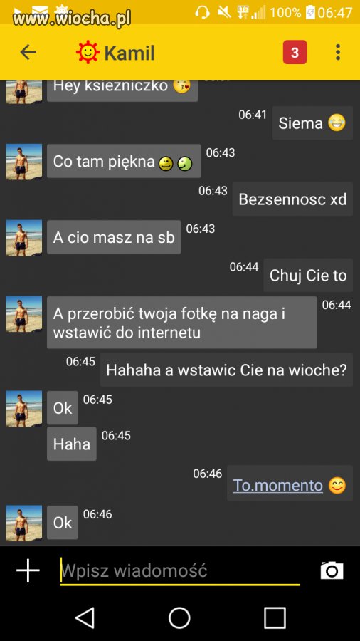 Rozmowy z obcymi zawsze spoko 