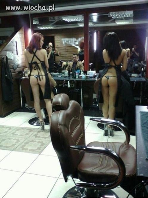 Tak wygląda męski salon fryzjerski w Kazachstanie