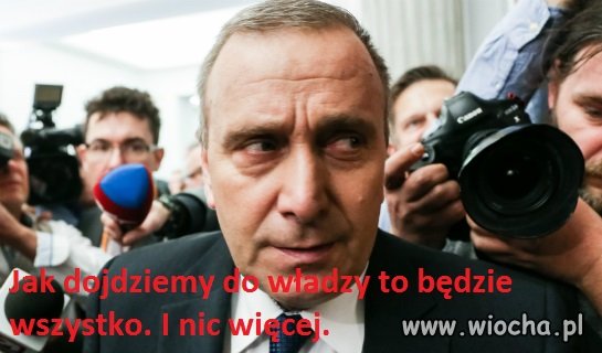 Schetyna ogłosił się naturalnym i jedynym